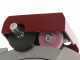 FAC F 250 R Red - Meat Slicer with 250 mm Blade - Easy-to-clean parts  - Fixed Sharpener