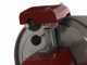 FAC F 250 R Red - Meat Slicer with 250 mm Blade - Easy-to-clean parts  - Fixed Sharpener