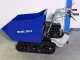 BullMach HELIOS 320 D Tracked Power Barrow - Manual dumper with 320 Kg Max load capacity