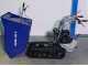BullMach HELIOS 320 D Tracked Power Barrow - Manual dumper with 320 Kg Max load capacity
