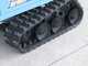 EuroMech EM400H-Agri Tracked Power Barrow - Extendable barrow with 400 Kg load capacity