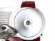 FAC F 300 R RED - Electric Gravity Meat Slicer - 300 mm Blade - Painted Aluminium Alloy Body