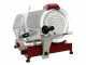 FAC F 300 R RED - Electric Gravity Meat Slicer - 300 mm Blade - Painted Aluminium Alloy Body