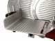 FAC F 300 R RED - Electric Gravity Meat Slicer - 300 mm Blade - Painted Aluminium Alloy Body