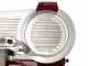 FAC F 300 R RED - Electric Gravity Meat Slicer - 300 mm Blade - Painted Aluminium Alloy Body