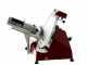FAC F 300 R RED - Electric Gravity Meat Slicer - 300 mm Blade - Painted Aluminium Alloy Body