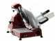 FAC F 300 R RED - Electric Gravity Meat Slicer - 300 mm Blade - Painted Aluminium Alloy Body
