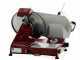FAC F 300 R RED - Electric Gravity Meat Slicer - 300 mm Blade - Painted Aluminium Alloy Body