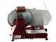 FAC F 300 R RED - Electric Gravity Meat Slicer - 300 mm Blade - Painted Aluminium Alloy Body