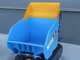 EuroMech EM500H-Dump Tracked Power Barrow - Hydraulic dumper 500 Kg