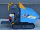 EuroMech EM500H-Dump Tracked Power Barrow - Hydraulic dumper 500 Kg