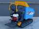 EuroMech EM500H-Dump Tracked Power Barrow - Hydraulic dumper 500 Kg - Hydrostatic transmission