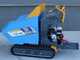 EuroMech EM500H-Dump Tracked Power Barrow - Hydraulic dumper 500 Kg - Hydrostatic transmission