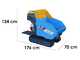 EuroMech EM500H-Dump Tracked Power Barrow - Hydraulic dumper 500 Kg - Hydrostatic transmission