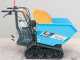 EuroMech EM400H-Dump Tracked Power Barrow - Dumper Barrow with 400 Kg load capacity