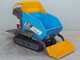 EuroMech EM500H-Dump &amp; Shovel Tracked Power Barrow - Hydraulic dumper with bucket 500 Kg