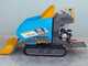 EuroMech EM500H-Dump &amp; Shovel Tracked Power Barrow - Hydraulic dumper with bucket 500 Kg