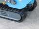 EuroMech EM500H-Dump &amp; Shovel Tracked Power Barrow - Hydraulic dumper with bucket 500 Kg
