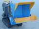 EuroMech EM500L-Dump &amp; Shovel Tracked Power Barrow - Hydraulic dumper with bucket 500 Kg