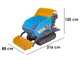 EuroMech EM500L-Dump &amp; Shovel Tracked Power Barrow - Hydraulic dumper with bucket 500 Kg