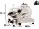 FAC S220AF - CE Professional Meat Slicer- Anodized Aluminium Alloy Body