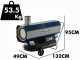 BullMach BM-IDH 50KW - Diesel Hot Air Generator - Indirect Combustion