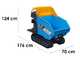 EuroMech EM500L-Dump Tracked Power Barrow - Hydraulic dumper 500 Kg