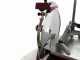 FAC F 300 C Flywheel Meat Slicer - Curvy Line - Flywheel with Flower Design