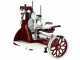 FAC F 300 C Flywheel Meat Slicer - Curvy Line - Flywheel with Flower Design