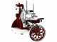 FAC F 300 C Flywheel Meat Slicer - Curvy Line - Flywheel with Flower Design