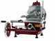 FAC F 300 C Flywheel Meat Slicer - Curvy Line - Flywheel with Flower Design
