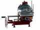 FAC F 300 C Flywheel Meat Slicer - Curvy Line - Flywheel with Flower Design