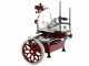 FAC F 300 C Flywheel Meat Slicer - Curvy Line - Flywheel with Flower Design
