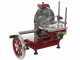 FAC F 300 C Flywheel Meat Slicer - Curvy Line - Flywheel with Flower Design