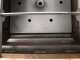GRINGO B038 Wood-fired Barbecue - 4 Stainless Steel Cooking Plates - Frame in Weathering Steel