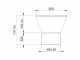 GRINGO B038 Wood-fired Barbecue - 4 Stainless Steel Cooking Plates - Frame in Weathering Steel