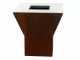 GRINGO B038 Wood-fired Barbecue - 4 Stainless Steel Cooking Plates - Frame in Weathering Steel