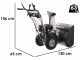 BlackStone B-ST 61 LWE - Petrol Snowplough - Loncin H200