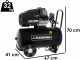 BlackStone LBC 50-30V - Electric Air Compressor - 50 L Tank - 3 HP motor