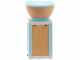 Komo KoMoMio Blue - Beechwood Flour Stone Mill - 400W