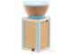 Komo KoMoMio Blue - Beechwood Flour Stone Mill - 400W