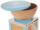 Komo KoMoMio Blue - Beechwood Flour Stone Mill - 400W