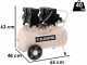 Blackstone SBC 50-20 - Silenced Electric Air Compressor - 2 HP