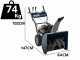 BullMach BM-61 LWE - Petrol Snowplough - Loncin H200