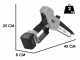 Volpi KVS6000 Manual Battery-powered Pruner - 21.6V 4 Ah - 19 cm Bar