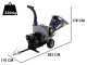 BullMach ZEUS 200 BH-LE - Towable petrol garden shredder - Loncin 420cc with electric start