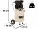 BlackStone V-SBC50-15 - Oilless Silenced Air Compressor - 1.5 HP Motor - 50 L - Vertical