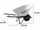 BlackStone CAR 150-P120 Electric Wheelbarrow - 24V/12Ah Battery