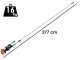 Campagnola GSM Toro Evoluzione K - 200 cm Fixed Pole - Petrol Olive Shaker with Hook