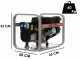 MOSA GE 5000 KBM - 4.4 KW Single-phase Power Generator - Italian Alternator - Kohler Motor